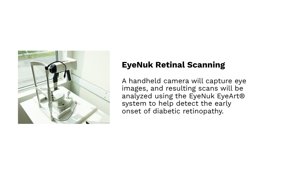 EyeNuk Retinal Scanning