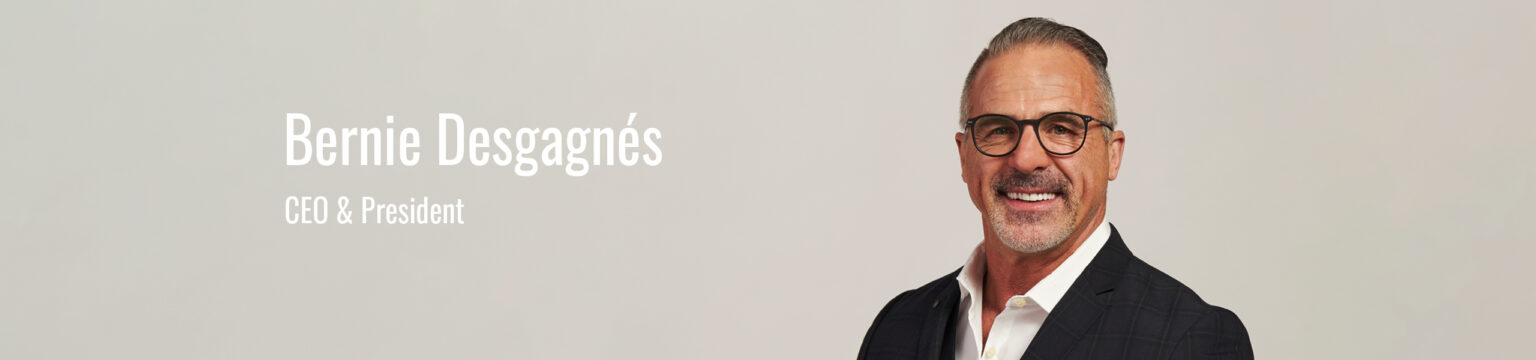 Bernie Desgagnés, President & CEO of Source Nutraceutical, Inc.